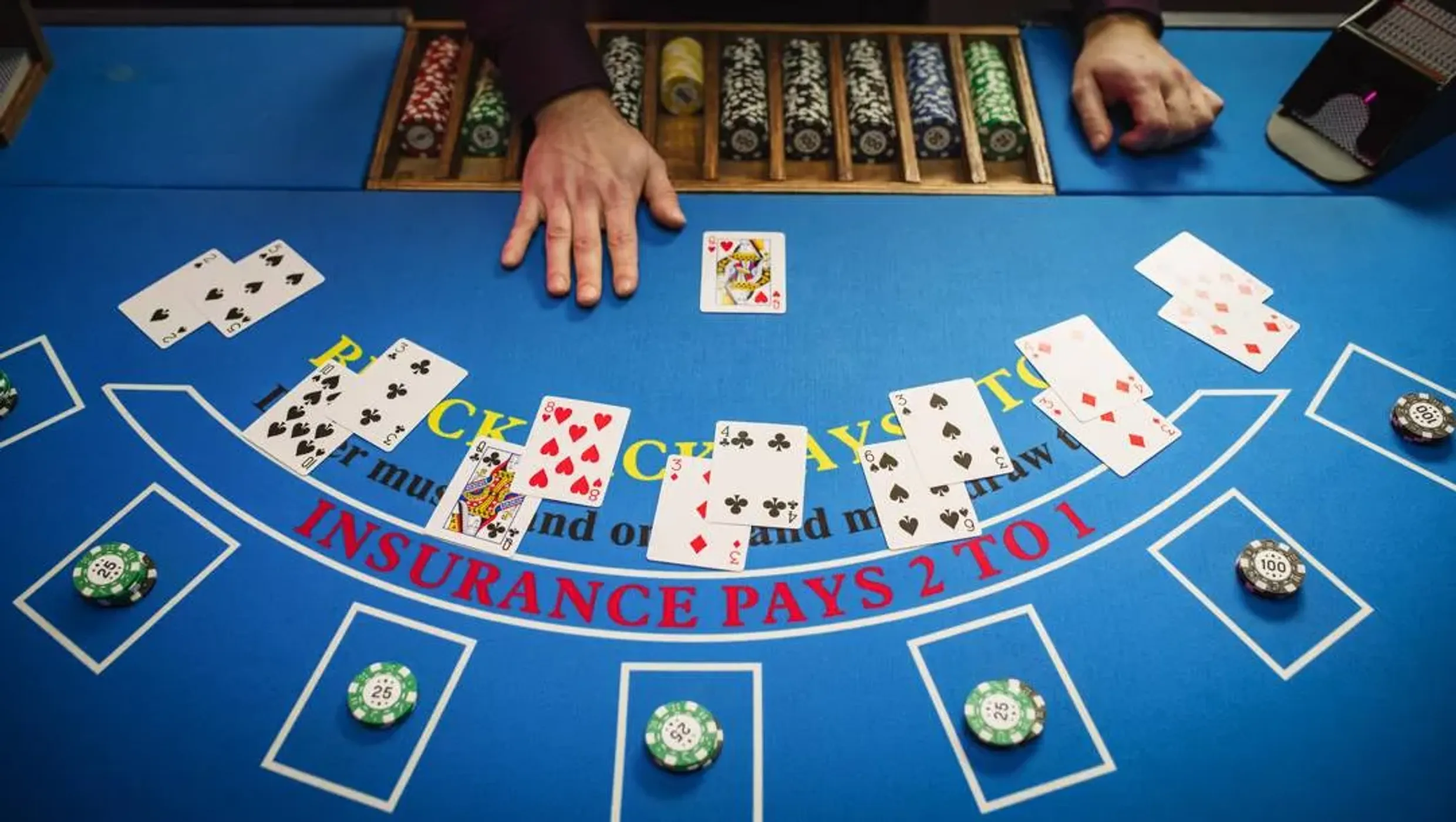 A blackjack game Blackjack variations BetMGM Casino Canada